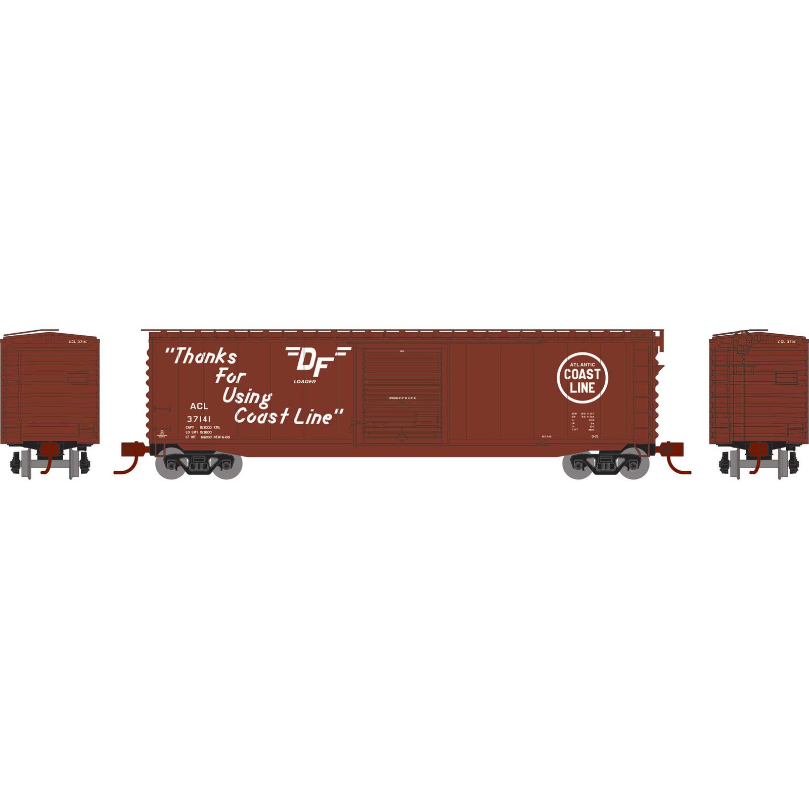 N 50' PS-1 Single Sliding Door Box, ACL #37141