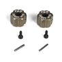 Rear Hex, Standard Width, Aluminum: 22SCT