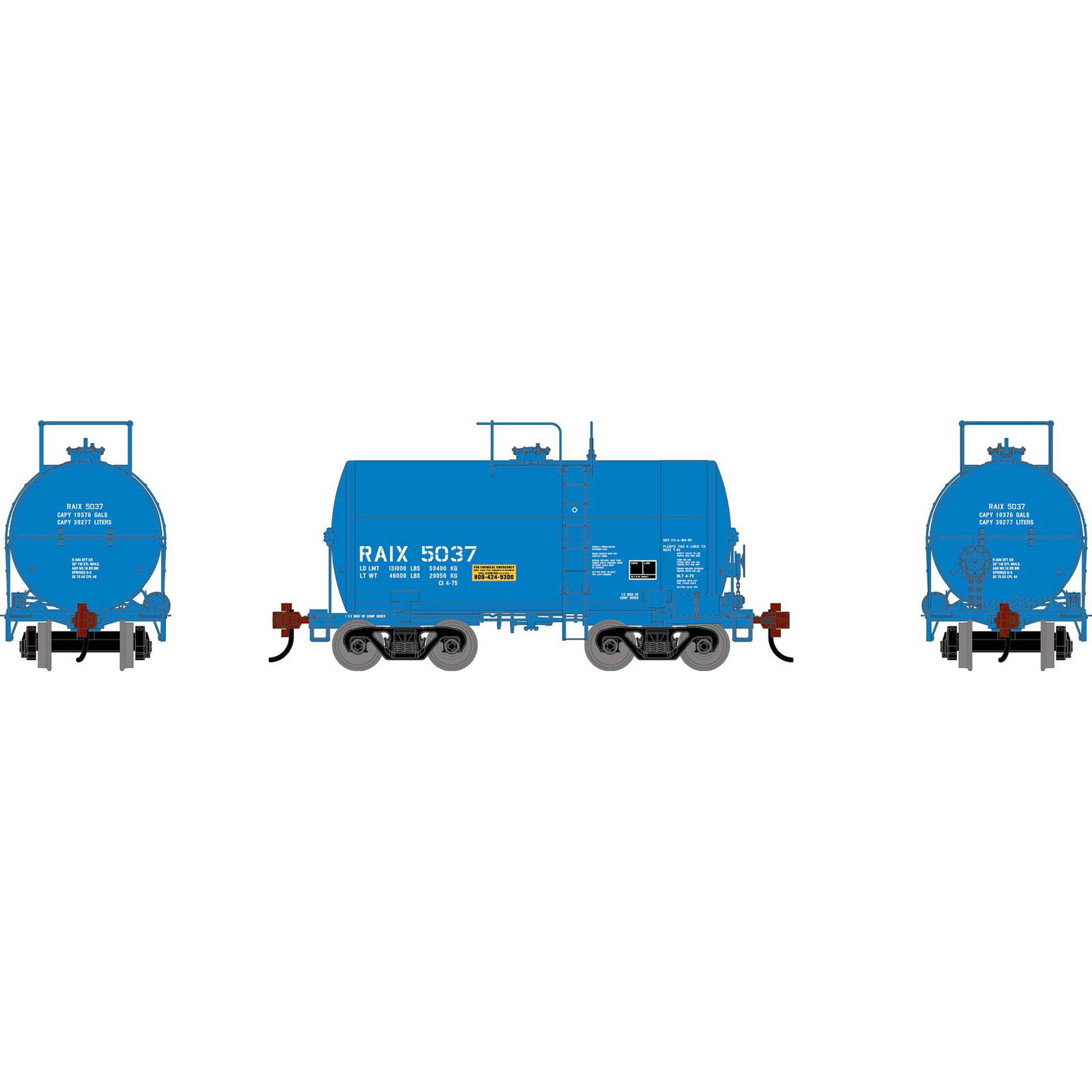 HO ATH 30' NACC 8K Tank Car, RAIX #5037