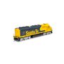 HO F45u Locomotive with DCC & Sound, ATSF #5977
