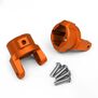 8 Degree C-Hubs Orange Anodized: Axial SCX10