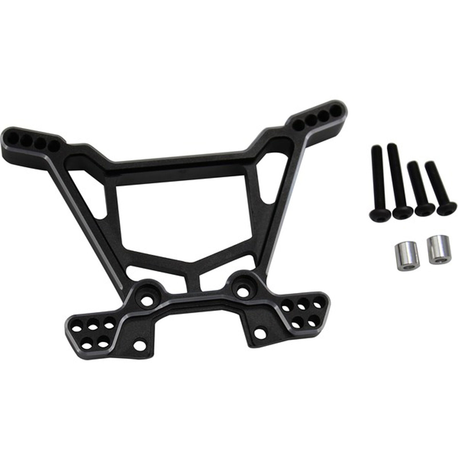 Aluminum Rear Shock Tower: Rustler 4X4