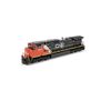 HO GE Dash 9-44CW Locomotive with DCC & Sound, CN #2510