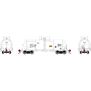 HO 13,600-Galon Acid Tank, UTLX/White #11330
