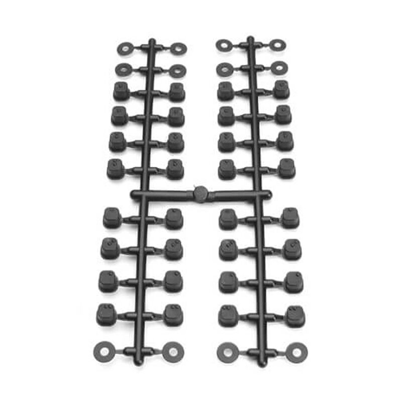 Hinge Pin Inserts and Wheelbase Shims: EB410