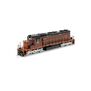 HO EMD SD38 Locomotive with DCC & Sound, MR #36