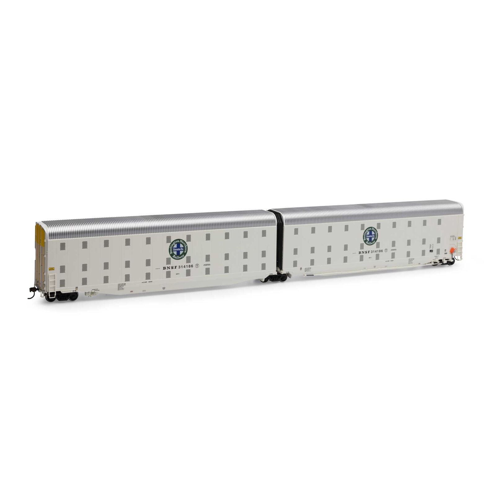 HO Auto-Max Carrier, BNSF / Large Circle  #314186