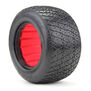 1/10 Crosslink 2.2 Tires, Ultra Soft with Red Inserts (2): Stadium Truck
