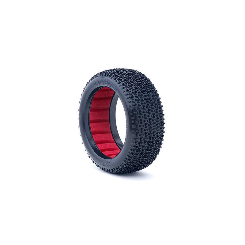 1/8 Cityblock Medium Long Wear, Red Inserts (2): Buggy