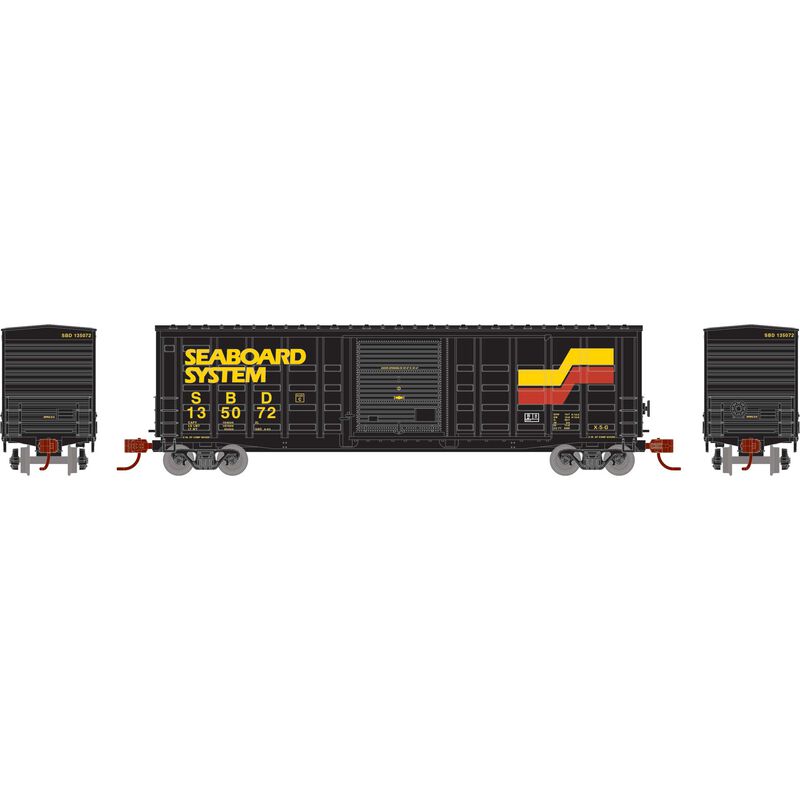 N 50' Waffle Box Car, SBD #135072 N 50' Waffle Box Car, SBD #135072