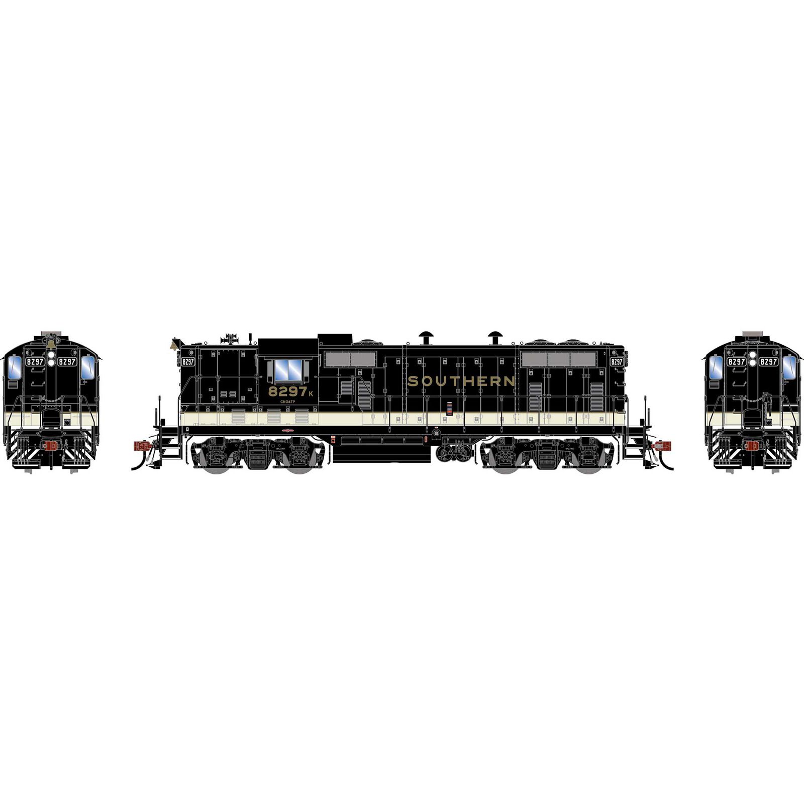 HO GEN GP7 Locomotive w/DCC & Sound, SOU #8297