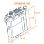 A7100 MT/MS Metal Gear HV Wing Servo