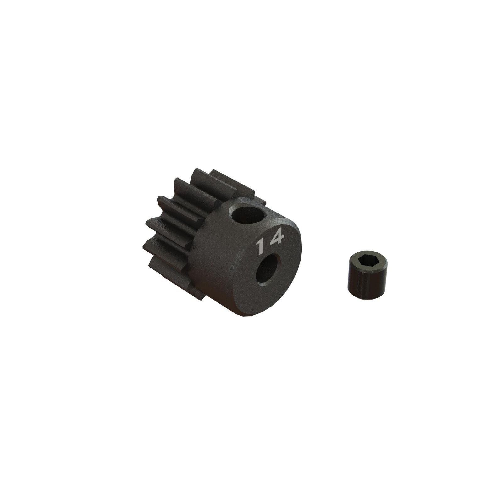 Pinion Gear, 14T 0.8Mod 1/8" Bore CNC Steel