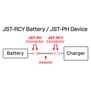 Adapter: JST-RCY Battery / JST-PH Device