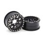 1/10 Battle Born Beadlock Front/Rear 1.9 Rock Crawler Wheels, Black