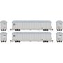 N NSC 6400 Gondola with Load, CIGX #801839, 801855 (2)