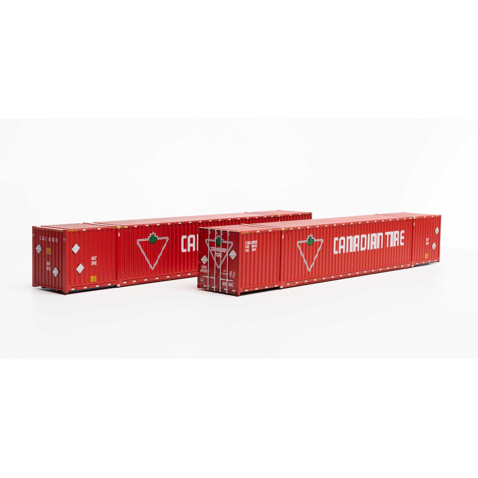 HO 60' Container, CDAU #619038 / 620033 (2)
