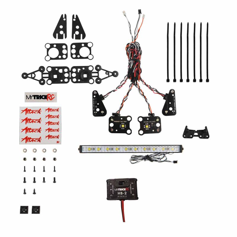 HB-2 Off-Road Light Kit, 1/10 Traxxas TRX-4 Land Rover Defender