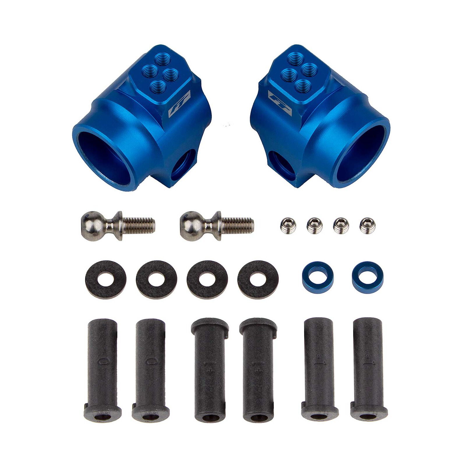 Factory Team Aluminum Rear Hub Set, 1/10 Team Associated DR10