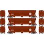 HO GEN ACF 4600 Covered Hopper, BNSF #423081/423142/423145 (3)