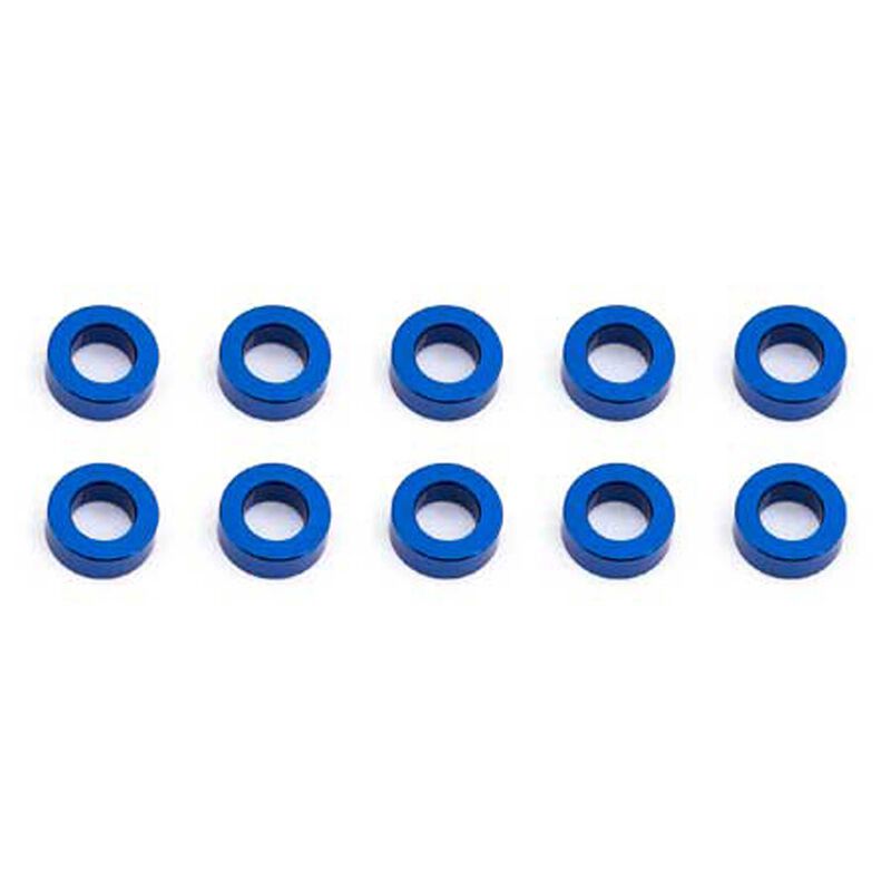 Aluminum 5.5x2mm Ballstud Washers, 1/10 Team Associated SC10 (10)