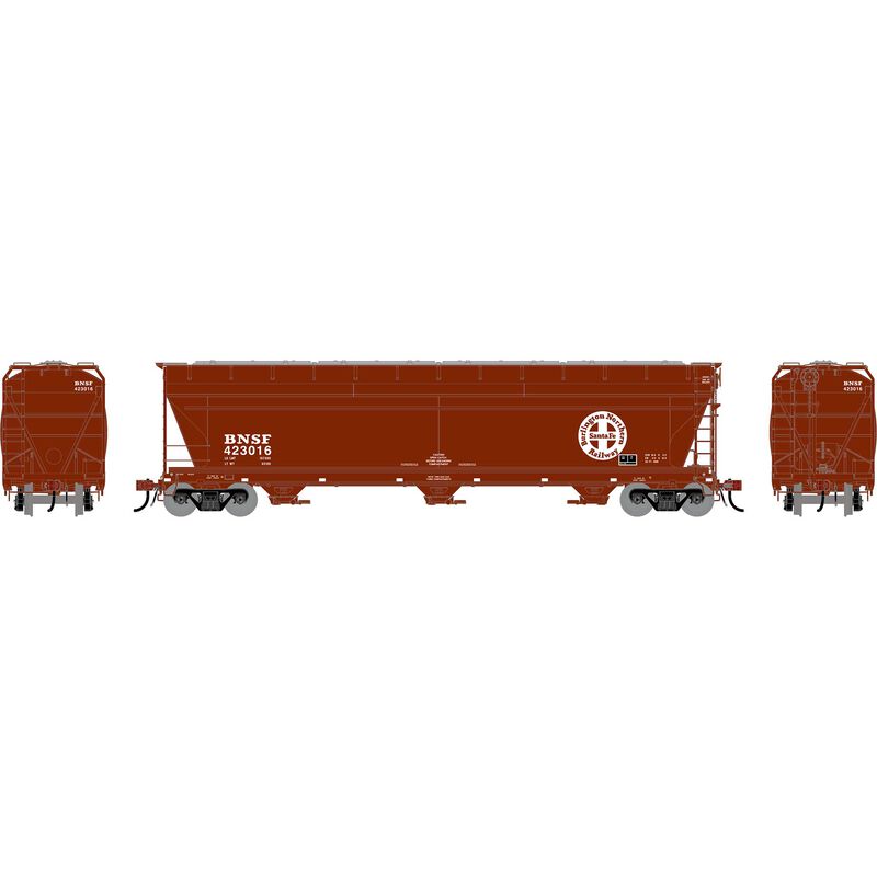 HO GEN ACF 4600 Covered Hopper, BNSF #423016