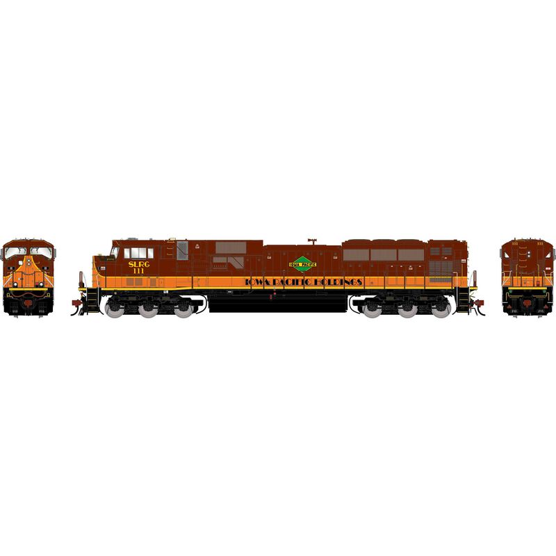 HO GEN SD90MAC Locomotive w/DCC & SOUND, SLRG 'Iowa Pacific Holdings' #111
