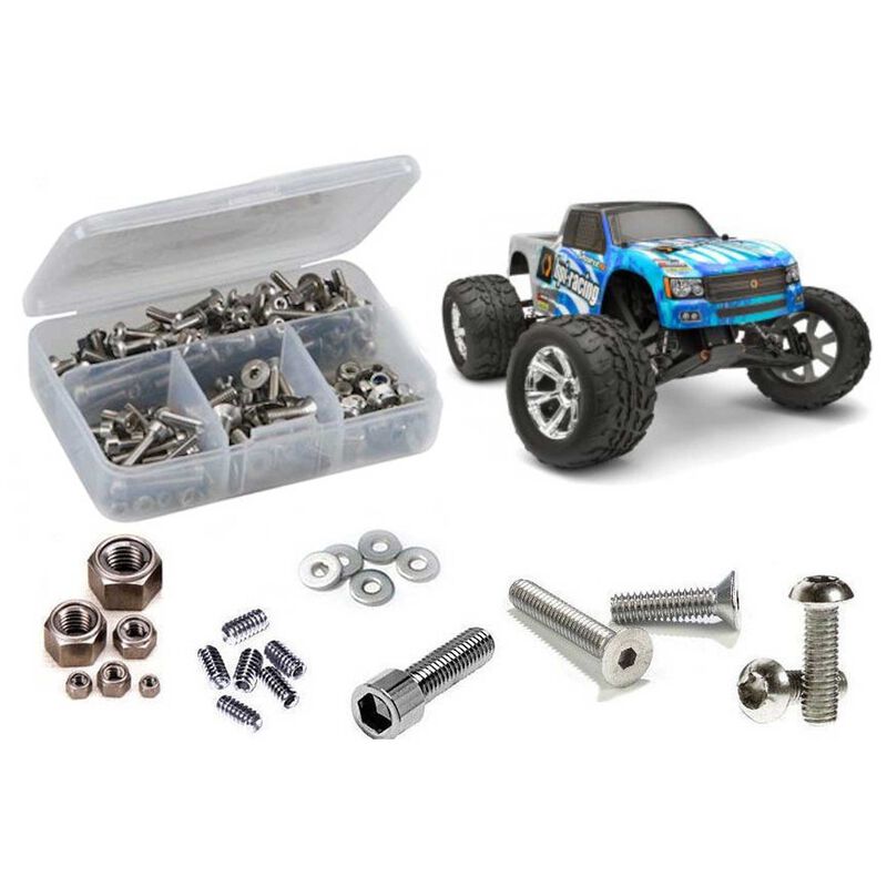 Stainless Steel Screw Kit, 1/10 HPI Racing Jumpshot MT V2