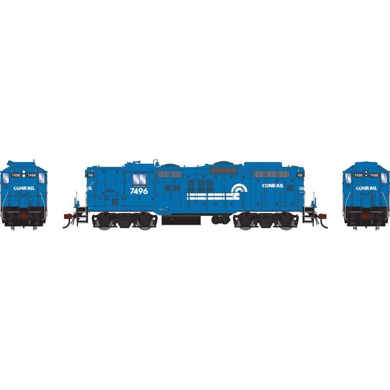 HO GP18 Locomotive, CR #7496