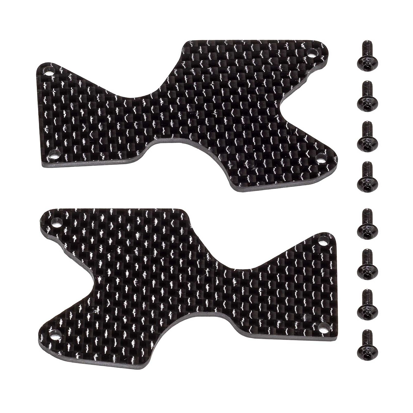 RC8B4.1 FT Carbon Fiber Rear Suspension Arm Inserts