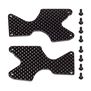 RC8B4.1 FT Carbon Fiber Rear Suspension Arm Inserts