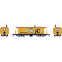 HO GEN ICC Bay Window Caboose w/Lights, BO 'Chessie' C-3833