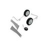 Landing Gear Set: UMX P-51 "Detroit Miss"