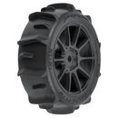 1/14 Dumont F/R Tires MTD 12mm Black Mach-10 (4): Typhon GROM