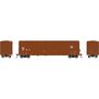 HO ATH 50' FMC 5077 Centered Double Door Box Car, WP #38519