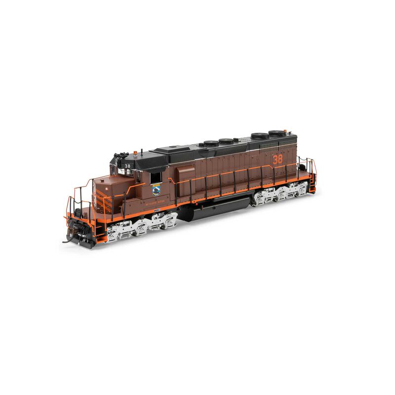 HO EMD SD38 Locomotive with DCC & Sound, MR #38