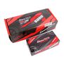 7.4V 5000mAh 2S 60C Shorty Hardcase LiPo Battery: 4mm Tubes