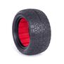 1/10 Chain Link Rear 2.2 Tires, Ultra Soft with Red Inserts (2): Buggy