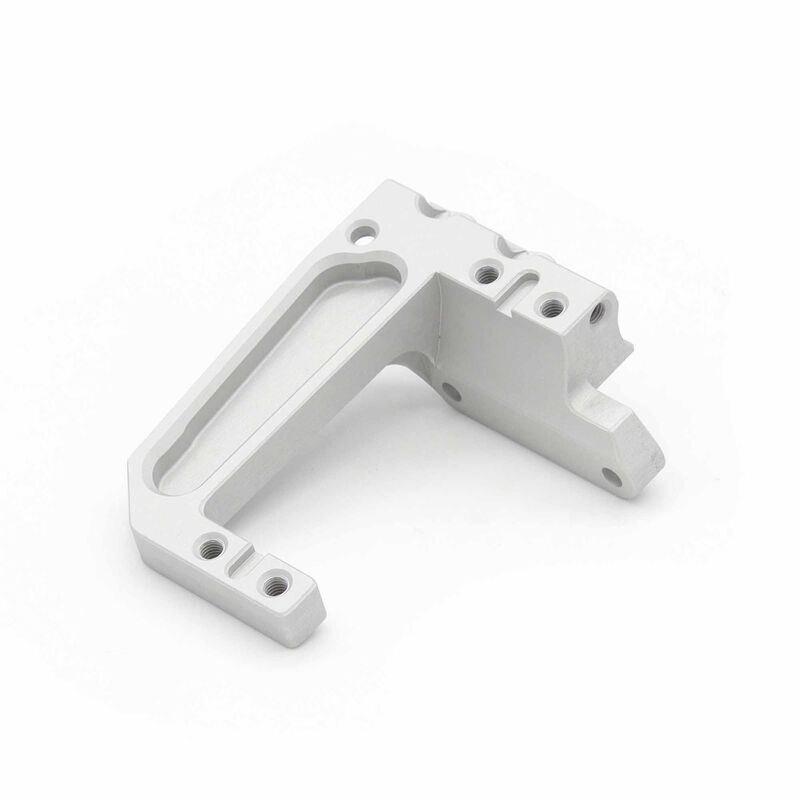 Aluminum Servo Mount, 1/10 H10 Optic 4x4 Trail Buggy, Silver