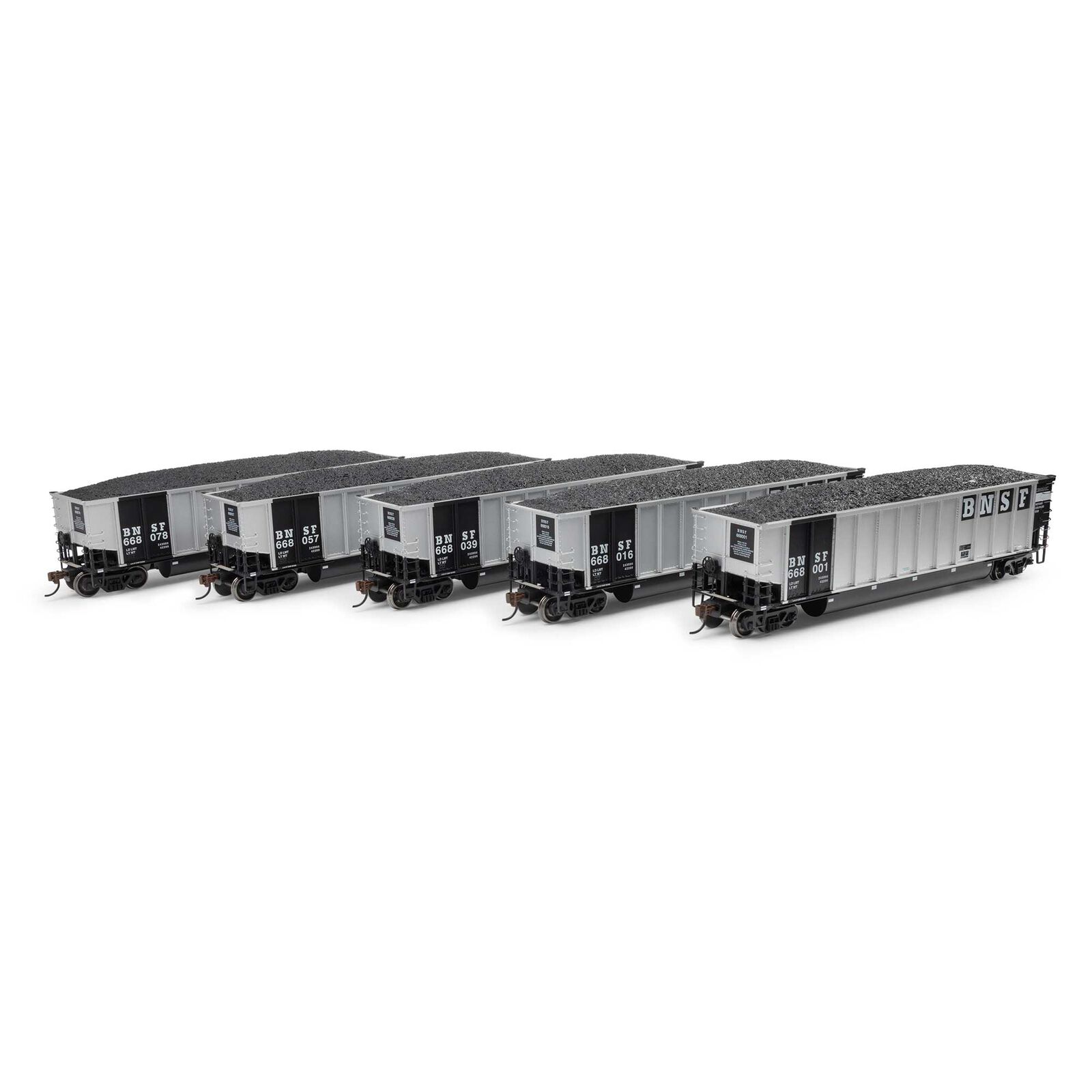 HO Bethgon Coalporter with Load, BNSF #1 (5)