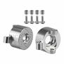 Aluminum Front Steering Knuckle Set, 1/30 Axial SCX30