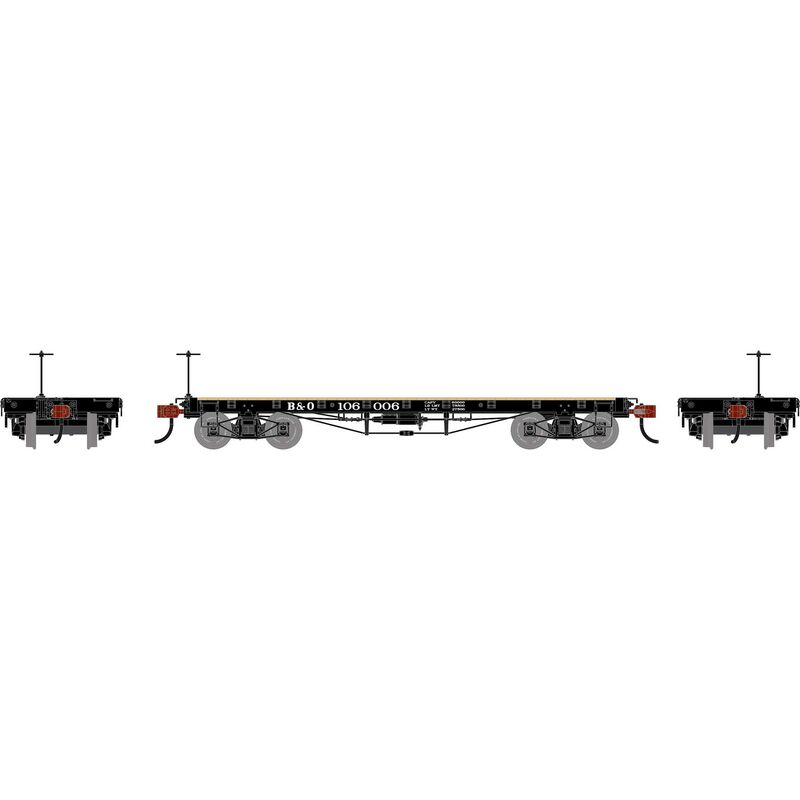 HO ATH 36' Flat Car, BO #106006