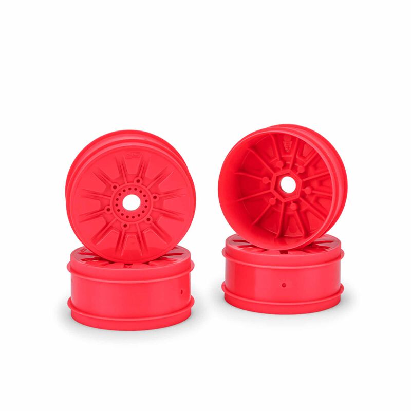 1/8 Pioneer 83mm Buggy Wheel, Retro Pink (4)