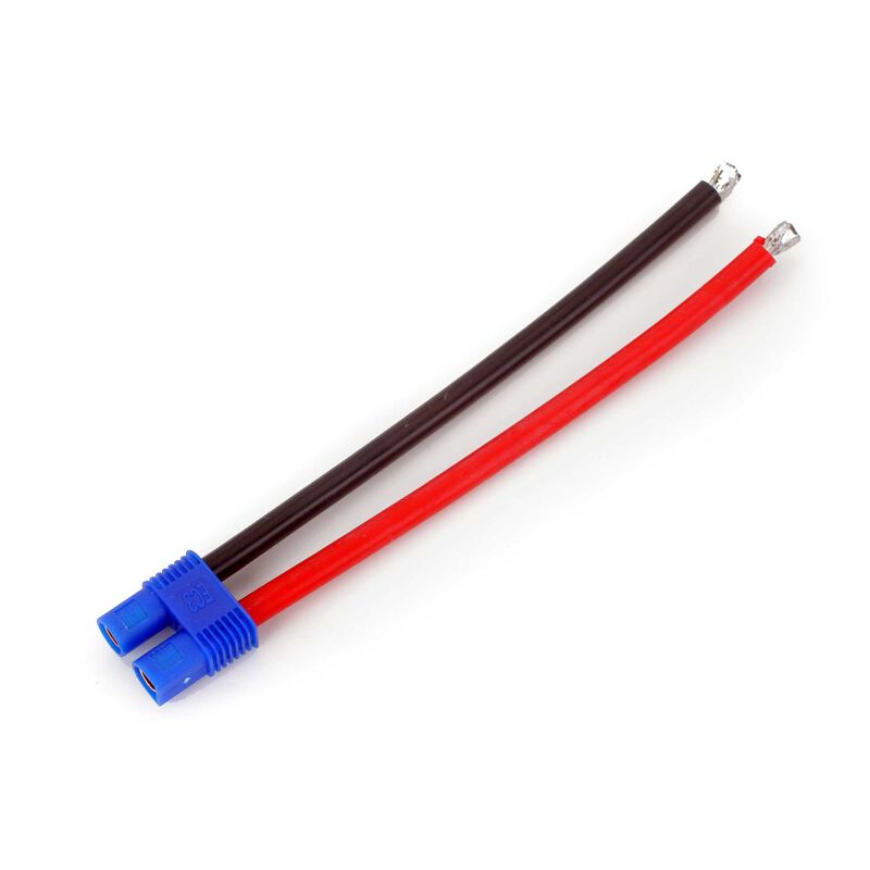 Connector: EC3 Battery with 4" Wire, 13 AWG