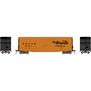 HO RND 50' Waffle High Cube Box Car, DRGW #65327