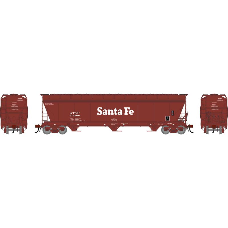 HO GEN ACF 4600 Covered Hopper, ATSF #313906