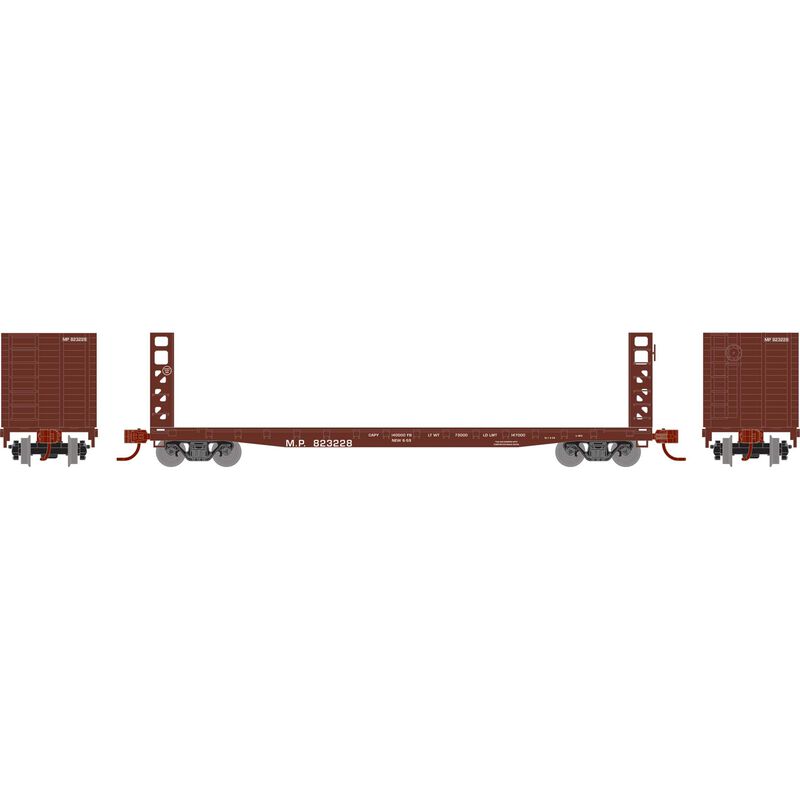 N ATH 53' GSC Bulkhead Flat Car, MP #823228