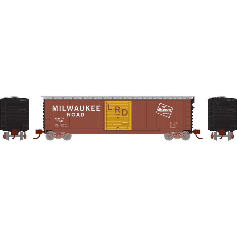 N 50' PS-1 Single Sliding Door Box, MILW #16611