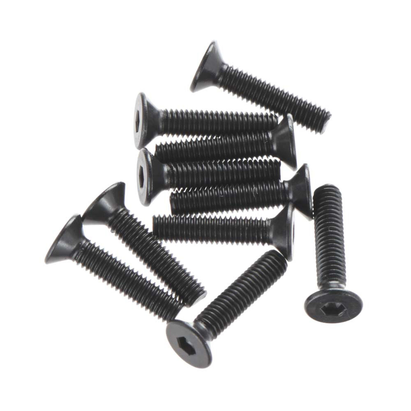 Flat Head Hex Screw M3x14mm (10)