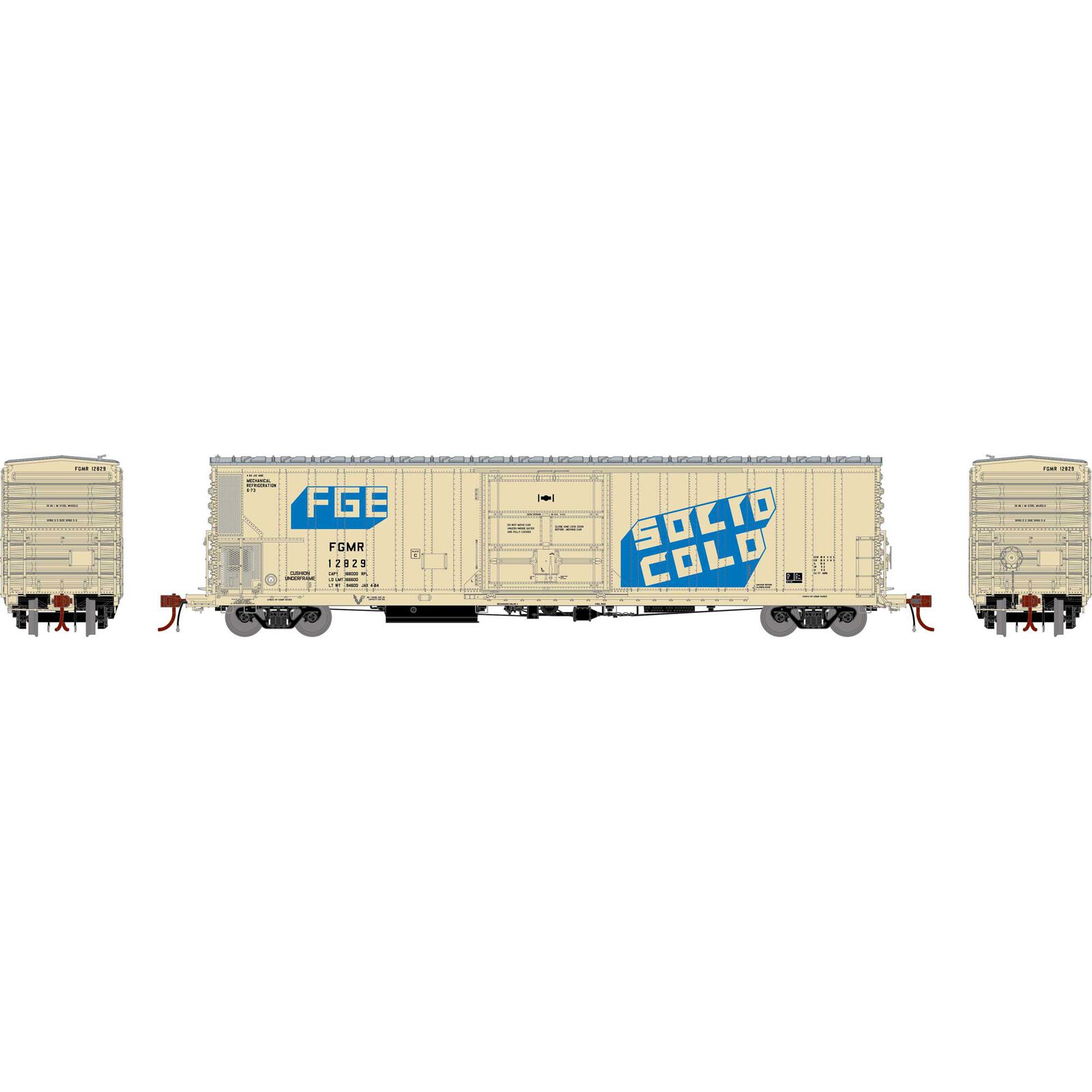 HO GEN 57' FGE Mechanical Reefer, FGMR #12829